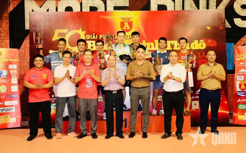 Giải pickleball kỷ niệm 50 năm An ninh Thủ đô: Cầu nối quan trọng giữa tòa soạn và độc giả